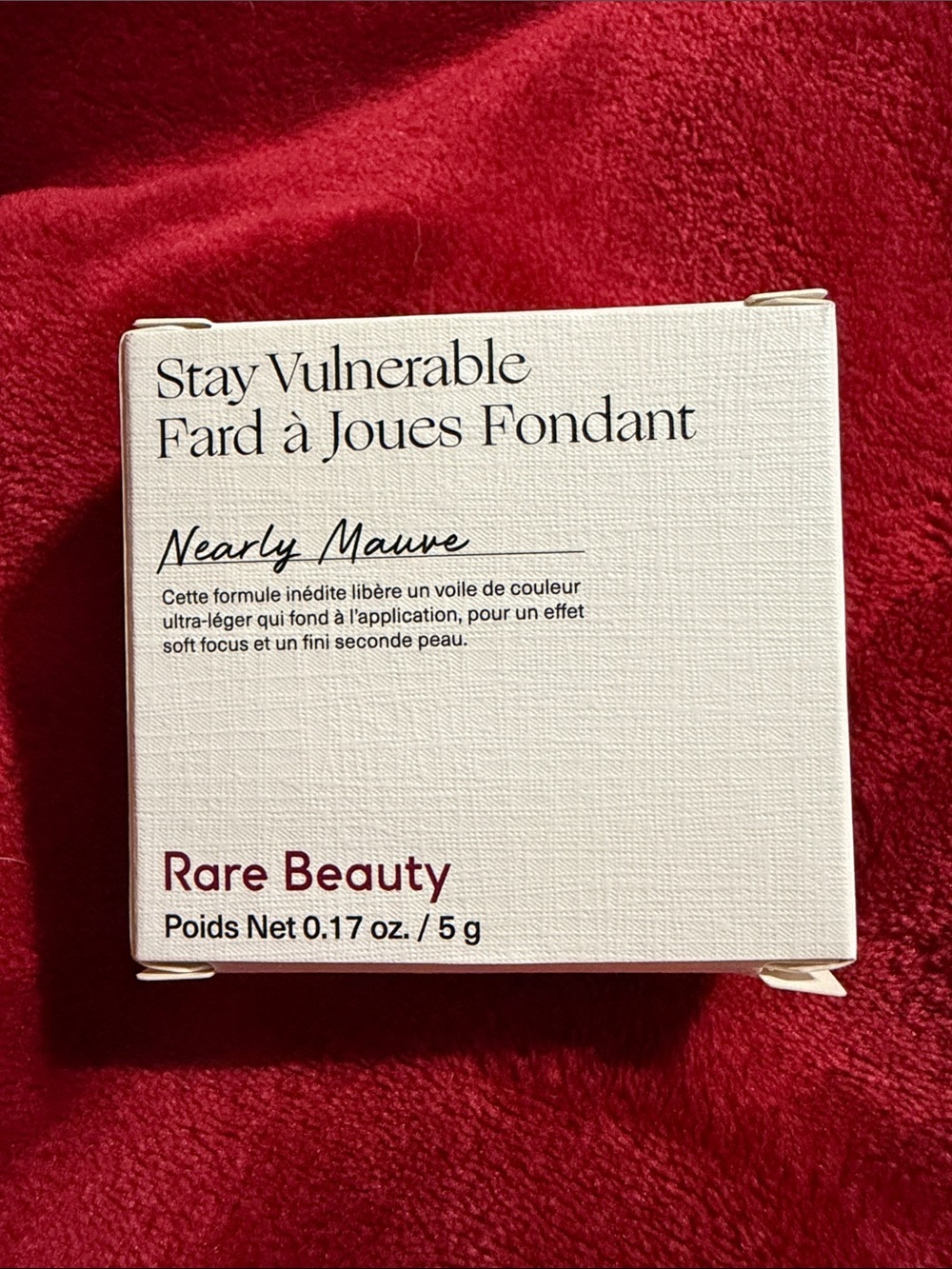 Rare Beauty Stay Vulnerable Cream Blush — Nearly Mauve